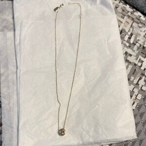 COACH Gold Pendant Necklace